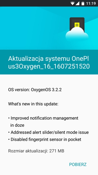 Oxygen OS 3.2.2 OTA & Full ROM Update For OnePlus 3