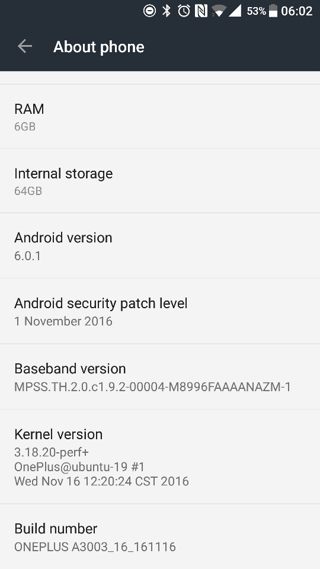 OnePlus 3 Open Beta 7