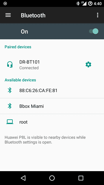 Screenshots of Lineage OS 14.1 based on Android 7.1.2 for Huawei P8 Lite