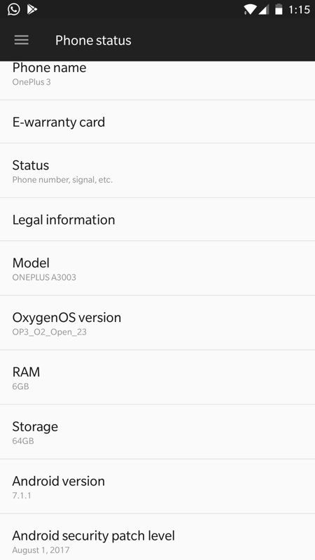 Download OnePlus 3-3T August 2017 Security Patch with Oxygen OS Open Beta 23-14