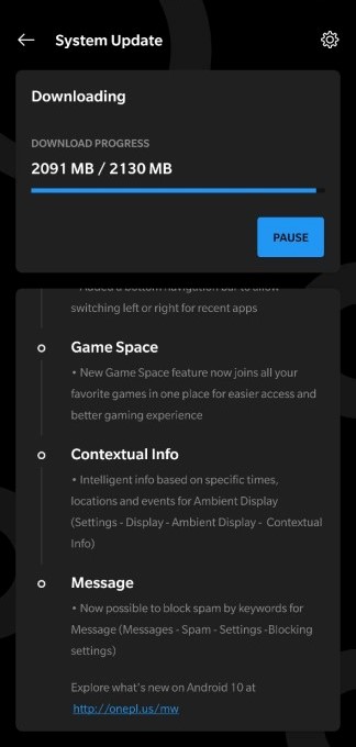 Android 10 for OnePlus 7 Pro 5G based on Oxygen OS 10