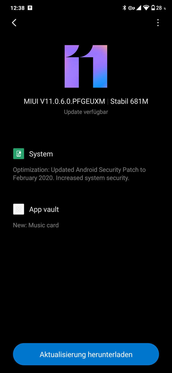 Xiaomi Redmi Note 7 latest MIUI 11.0.6.0 OTA update download