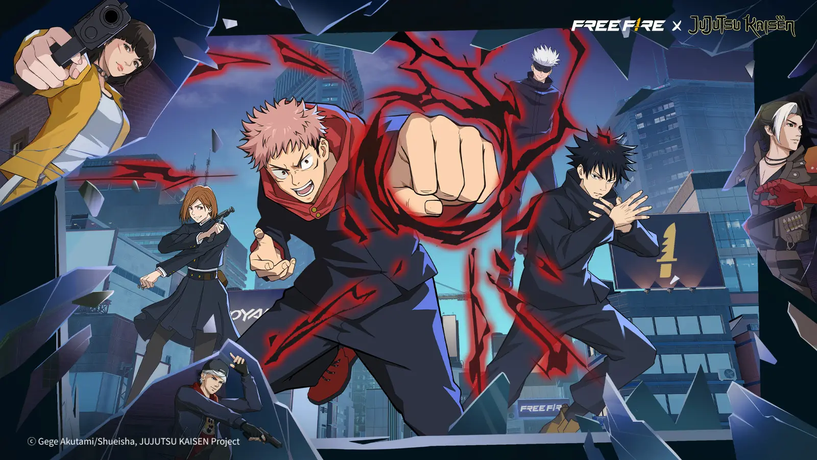 Download Major Free Fire x JUJUTSU KAISEN 1.120.1 Update!